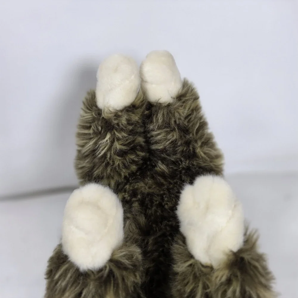 Cuddle Barn Lil Bub‎ Tabby Kitten Cat Big Green Eyes Plush Stuffed Animal Toy